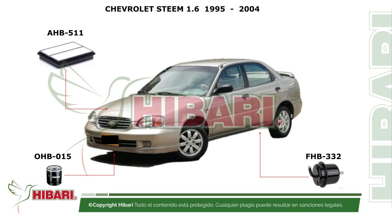 Lee más sobre el artículo CHEVROLET ESTEEM 1.6  1995  –  2004 (2)